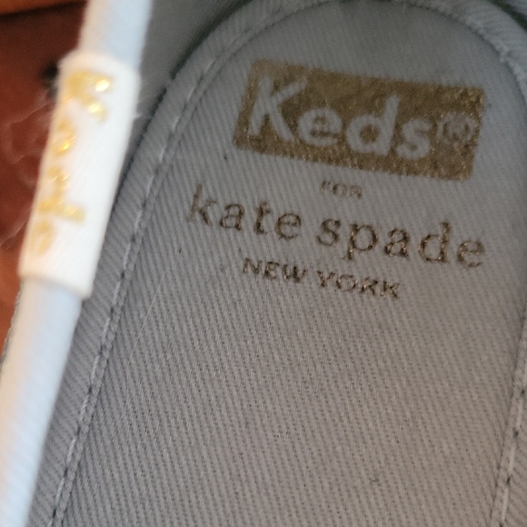 Kate Spade Sparkling Teal Slip-On Sneakers - Picture 3 of 13